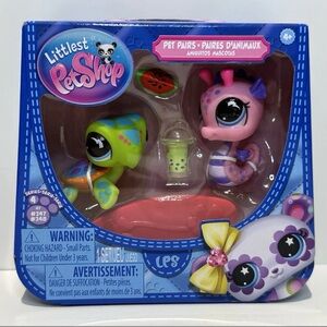 Littlest Pet Shop Pink and Green Pet Pair